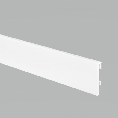 Arbiton Fortino 80 WHITE 40 matt-lakkozott műanyag szegélyléc