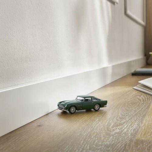 Arbiton Fortino 80 WHITE 40 matt-lakkozott műanyag szegélyléc