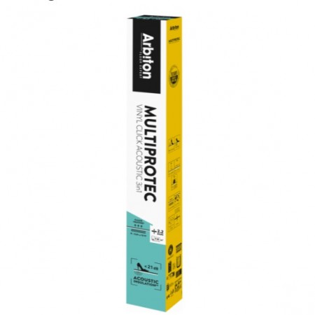 Arbiton Multiprotec Vinyl Click Acoustic-2,2 mm-vinyl/SPC padló alátét-PU/Mineral (3in1)