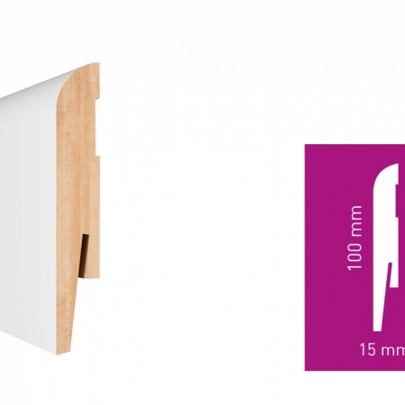 Arbiton PAINT-IT fehér MP1004 festhető MDF szegélyléc -Kifutó