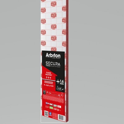 Arbiton Secura Aquastop Thermo Smart-1,6 mm-laminált padló alátét-XPS