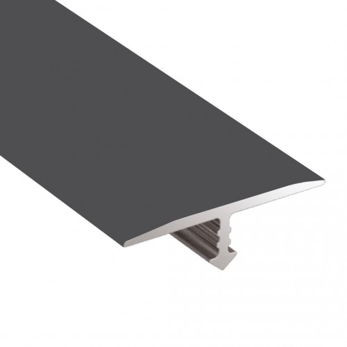 Arbiton CS22 burkolatváltó és hézagtakaró T-profil, ANTHRACITE 52 - 22mm/1,86m
