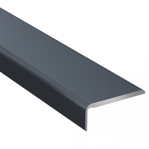 Arbiton CS25 végzáró profil, ANTHRACITE 52 - 25mm/2m