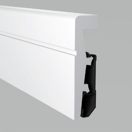 Arbiton Vega P0811 műanyag fehér szegélyléc