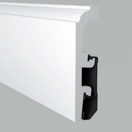 Arbiton Vega P0910 műanyag fehér szegélyléc