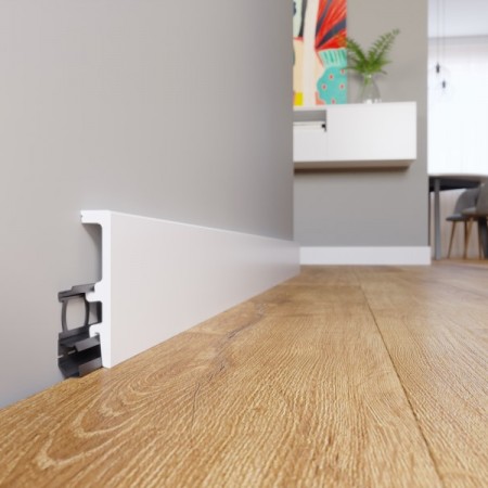 Arbiton Vega P1040 műanyag fehér szegélyléc