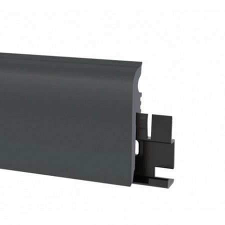 Arbiton VIGO 60 ANTHRACITE 04, vízálló műanyag szegélyléc