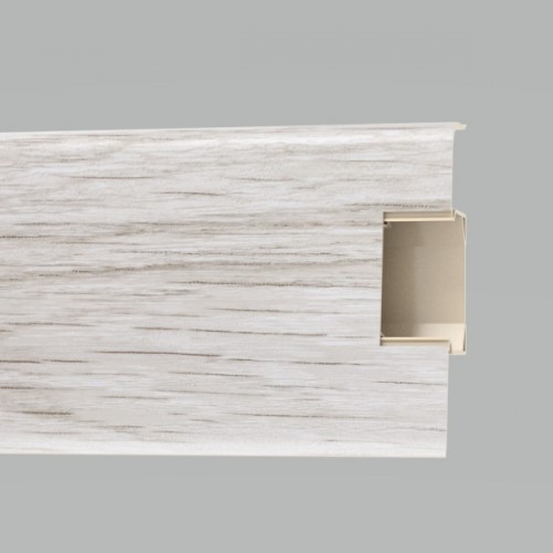 Arbiton Lars 2 Winterwood Ash műanyag kábelcsatornás szegélyléc