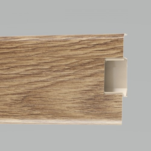 Arbiton Lars 12 Brazilian Walnut műanyag kábelcsatornás szegélyléc