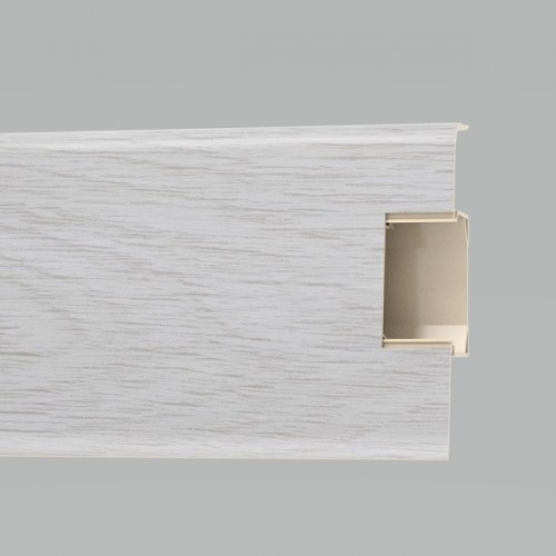 Arbiton Lars 25 Snow Ash műanyag kábelcsatornás szegélyléc