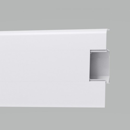 Arbiton Lars 40 White Mat műanyag kábelcsatornás szegélyléc