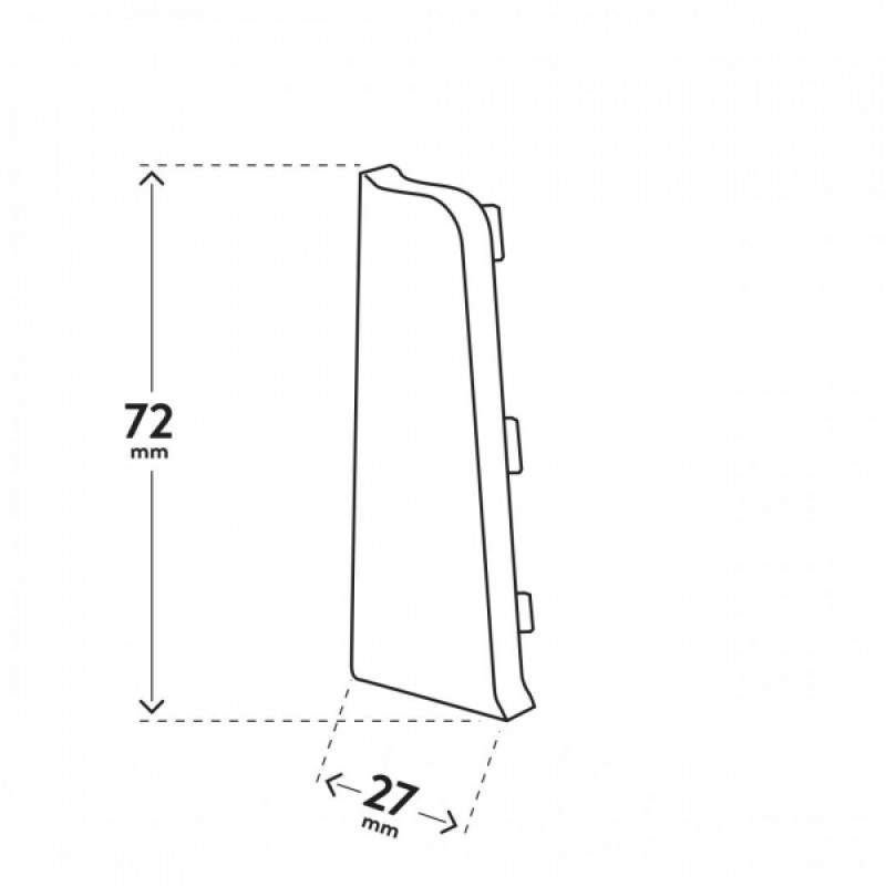 Arbiton Lars 45 Swedish Oak végzáró elem
