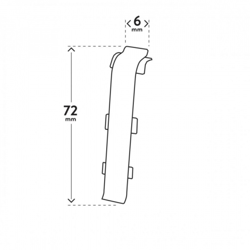 Arbiton Lars 45 Swedish Oak toldóelem