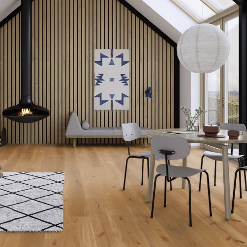 Boen Castle planks 209 Tölgy, Animoso, Live Matt Lakkozott klikkes parketta. 10036347