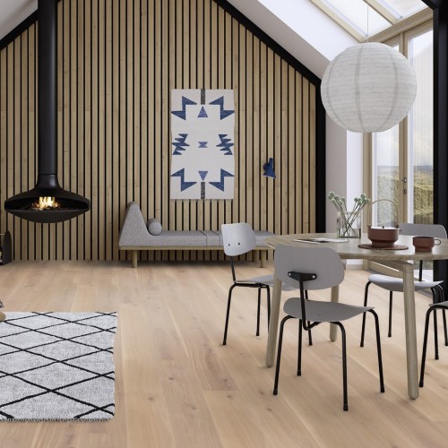 Boen Castle planks 209 Tölgy White, Animoso, Live Natural Olajozott klikkes parketta. 10036257