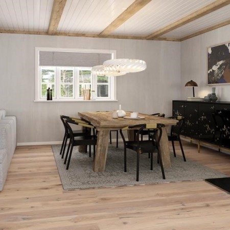 Boen Handcafted Tölgy Vintage White, Espressivo, Live Natural Olajozott klikkes parketta. 10114591