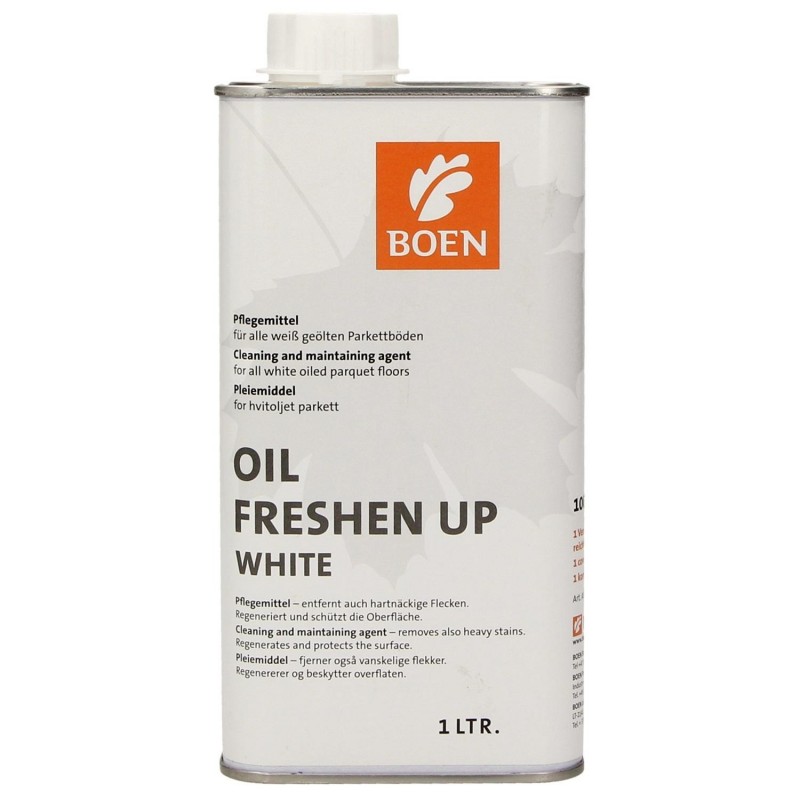 Boen Oil Freshen Up - ápló olaj fehér olajozott parkettához. 1L. 10097769