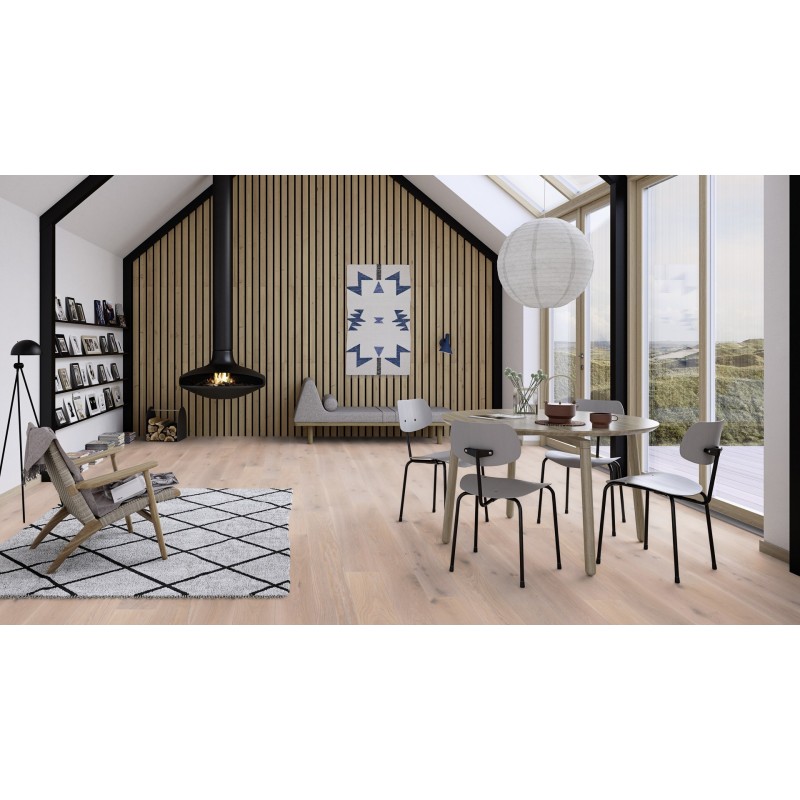 Boen Planks 181 Tölgy White Nights, Vivo, Live Natural Olajozott klikkes parketta. 10156653