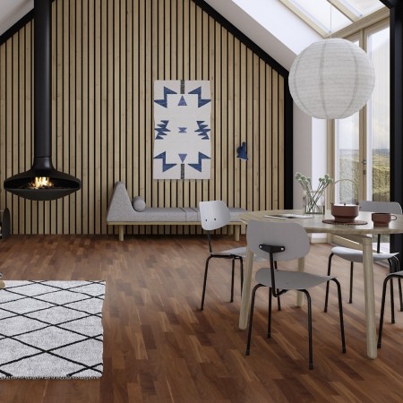 Boen Prestige Herringbone Amerikai Dió, Nature, Live Matt Lakkozott halszálka parketta. 10143449