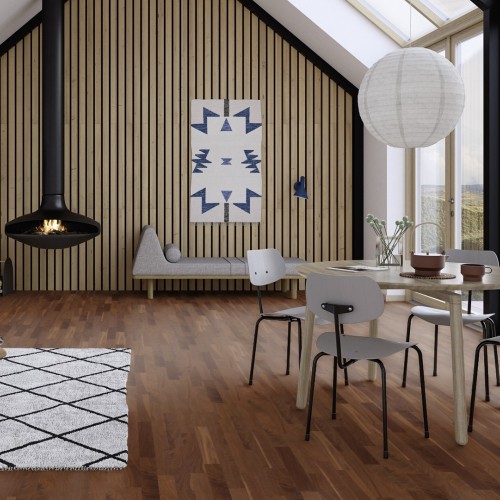 Boen Prestige Herringbone Amerikai Dió, Nature, Live Natural Olajozott halszálka parketta. 10143448