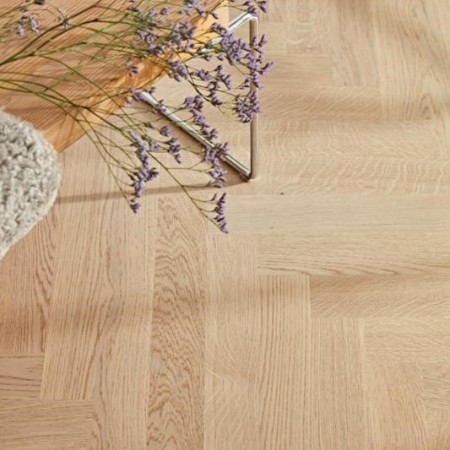 Boen Prestige Herringbone Tölgy White, Nature, Live Matt Lakkozott halszálka parketta. 10143417