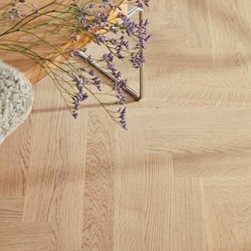 Boen Prestige Herringbone Tölgy White, Nature, Live Matt Lakkozott halszálka parketta. 10143417