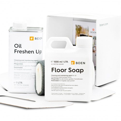 Boen Ápoló és Tisztító Szett transparent olajozott parkettához. 2L. 10097751