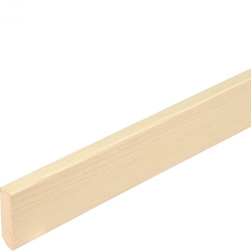 Boen furnérozott, lakkozott szegélyléc Kőris white típusú parkettához. 10161371