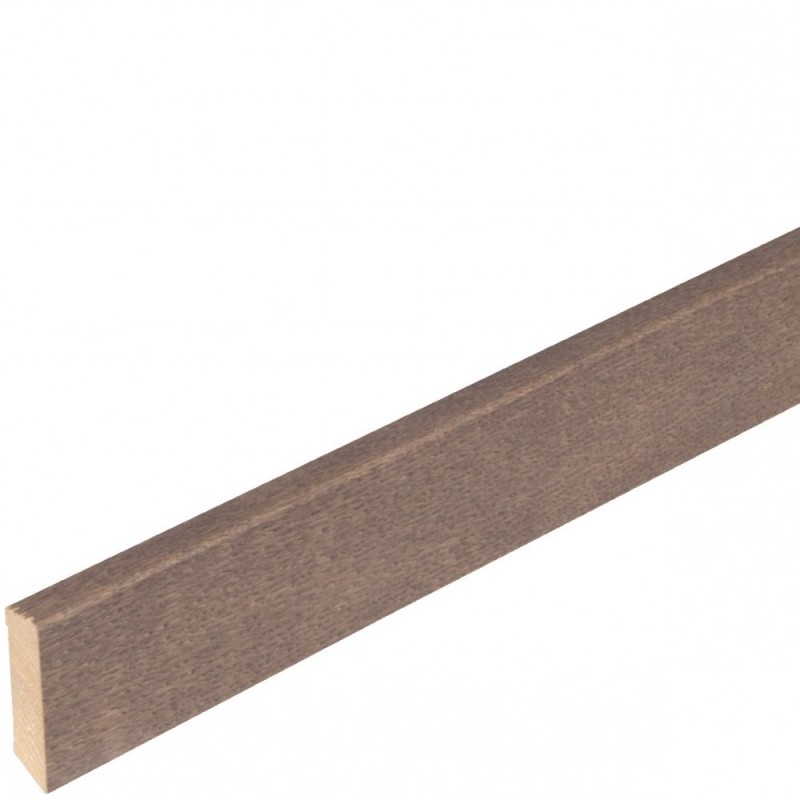 Boen furnérozott, lakkozott szegélyléc Tölgy Elephant Grey típusú parkettához. 10161359