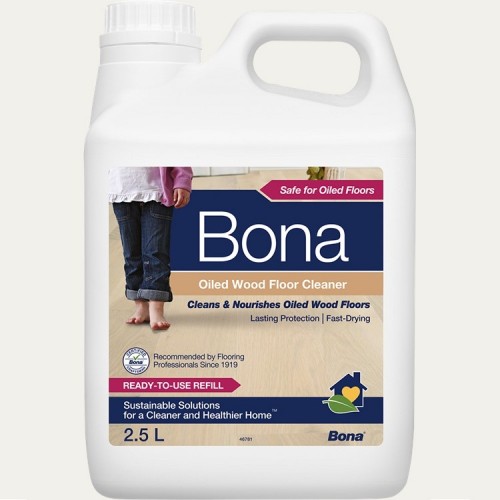 Bona Cleaner for Oiled Floors Refill utántöltő - Olajozott padlókhoz - 2.5L. WM700115023