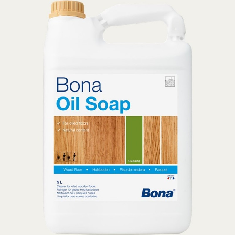 Bona Soap 5L. - Olajalapú tisztítószer olajozott fapadlókhoz - WM704020100