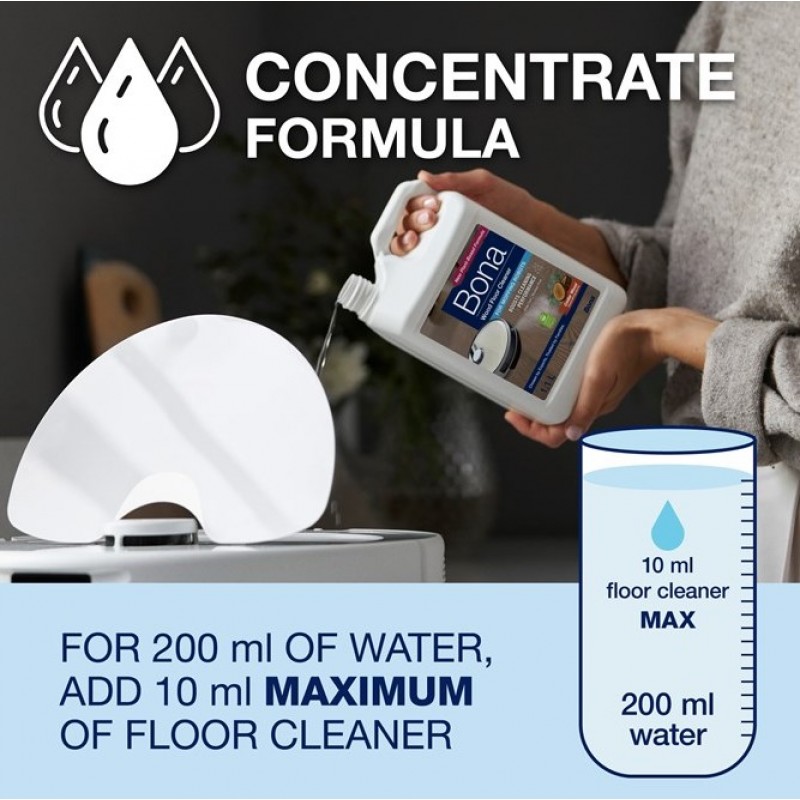 Bona Wood Floor Cleaner robotfelmosóhoz- 2,5L. WM740141052