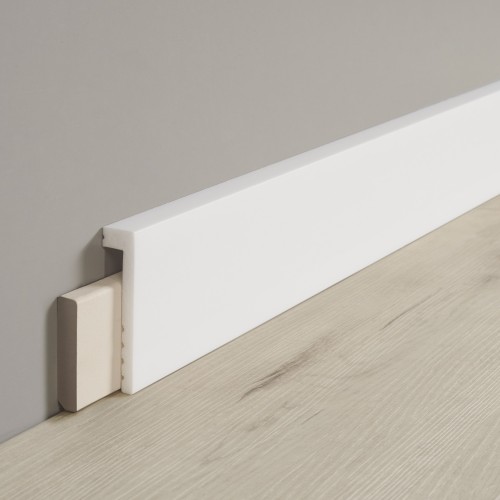 COREtec 70PSK2000-2 COVER Fehér, festhető műanyag szegélyléc