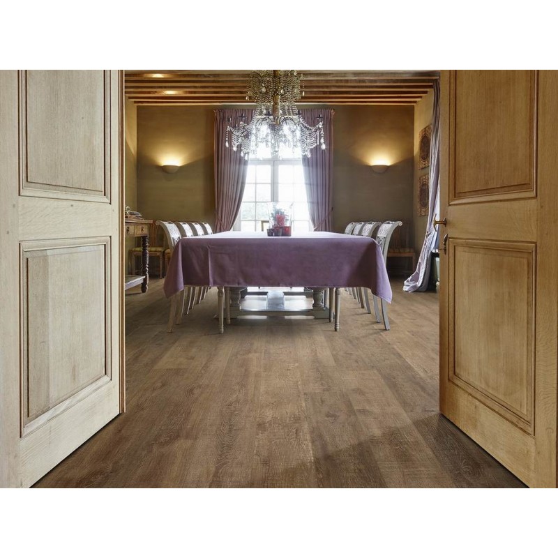 COREtec® Naturals + 50 LVPE 856 Bark Klikkes rendszerű vinyl padló