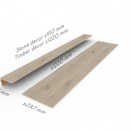 COREtec Forest 75STR0806C klasszik érkező lépcsőprofil 1db lépcsőhöz