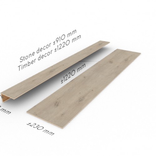 COREtec Acorn 75STR0854C klasszik érkező lépcsőprofil 1db lépcsőhöz