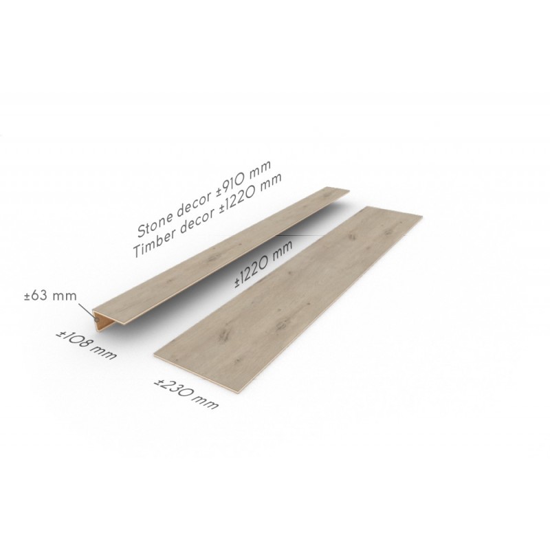 COREtec Forest 75STR0806C klasszik érkező lépcsőprofil 1db lépcsőhöz