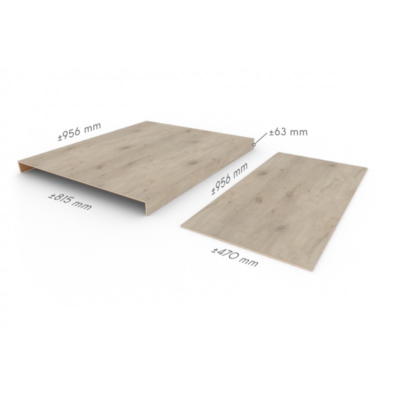 COREtec Forest 75STR0806A klasszik lépcsőprofil 2db egyenes lépcsőhöz