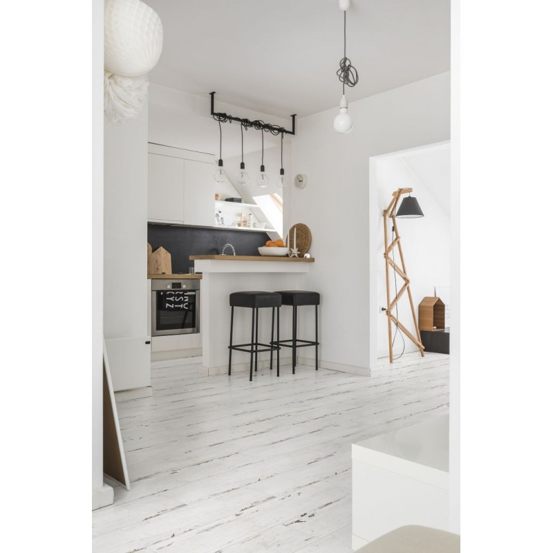 COREtec Essentials 1200+ Painted Oak 02 50LVPE1302 klikkes vinyl padló int. parafa alátéttel