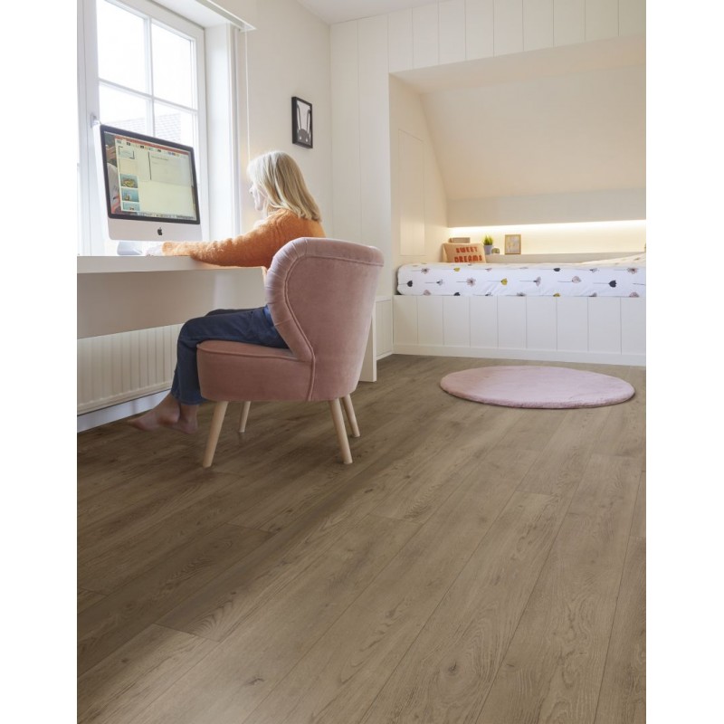 COREtec Essentials 1800++ Baltimore Oak 84 50LVRE1284 klikkes vinyl padló int. parafa alátéttel
