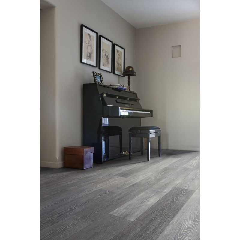 COREtec Essentials 1800++ Greystone Contempo Oak 34 50LVR634 klikkes vinyl padló int. parafa alátéttel