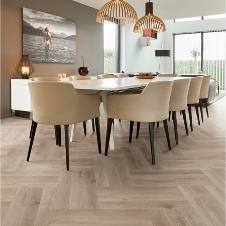 Coretec Flexile Herringbone Meadow, ragasztós halszálka Lvt padló. 50 FLXH 807