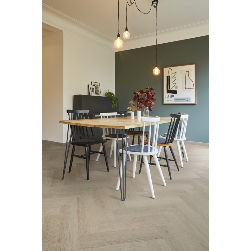 COREtec Naturals Herringbone 50 LVRH 2756 Aurora klikkes vinyl padló int. parafa alátéttel