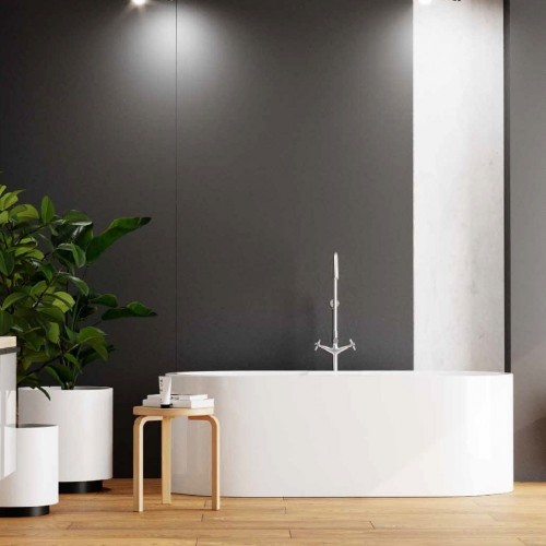 Rocko Tile Color 190 Black vízálló Spc falburkolat