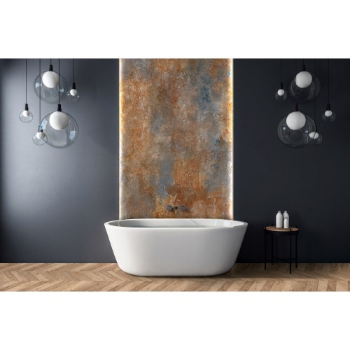 Rocko Tile Metal K104 Rusty Copper vízálló Spc falburkolat-Kifutó