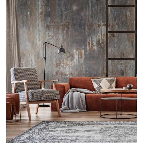 Rocko Tile Metal R120 Native Steel vízálló Spc falburkolat