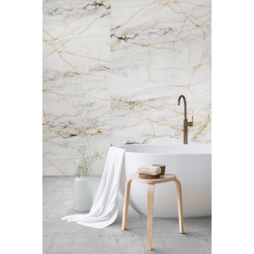 Rocko Tile Stones R154 Marble Gold vízálló Spc falburkolat
