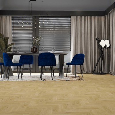 VinCore Herringbone+ Paris klikkes SPC padló integrált alátéttel