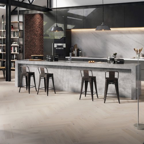 Barlinek Cappuccino Herringbone 5G Tölgy, matt-lakkozott halszálka parketta. 1WC000010