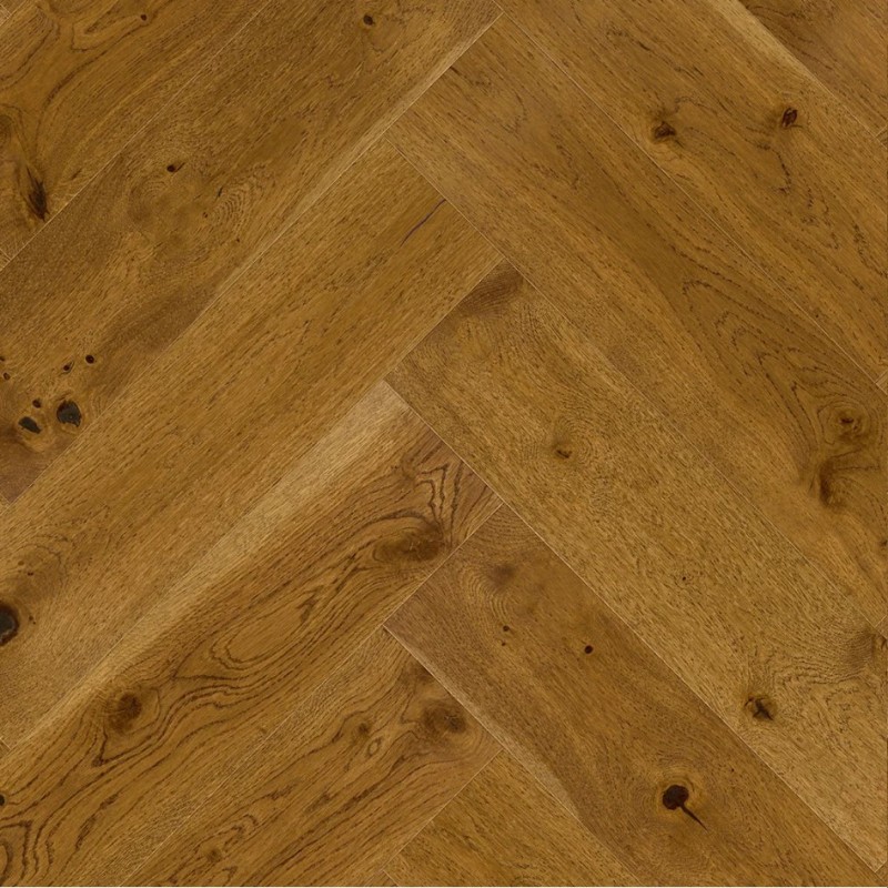 Barlinek Herringbone Brown sugar 180/A Tölgy, matt-lakkozott halszálka parketta. 1WC000026 - Kifutó